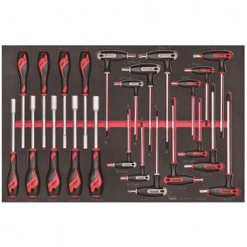 Juego de destornilladores vaso y llaves Tengtools TTEX23 - 23P