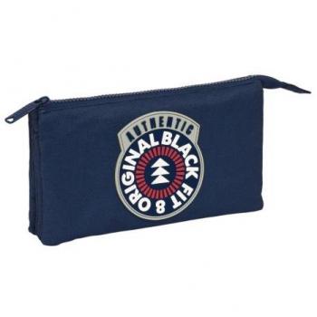 Estuche PORTATODO TRIPLE RECICLADO BLACKFIT8 AUTHENTIC