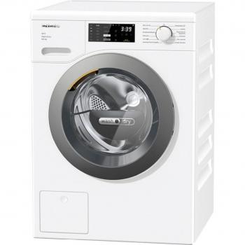 Lavadora secadora Miele WTD 160 WCS con capacidad de 8 kg, velocidad de centrifugado de 1.500 rpm y tecnología AddLoad