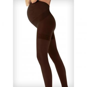 Medias de Compresión Opacas Solidea Wonder Model Maman 140, 18-21 mmHg, Talla M, Color Moka