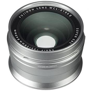 Fujifilm WCL-X100 II Silver Wide Conversion Lens - Like New Condition