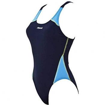 Bañador Mosconi WC Tour Marino - Turquesa Mujer, Traje de Baño, Azul Marino/Turquesa, 2 para Mujer