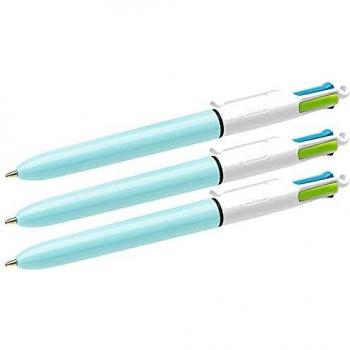 BIC 4 Colores Fashion Bolígrafo Retráctil