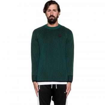 Diesel 00SJ5M 0AATI 5HS Sweaters Hombre Green/Black M