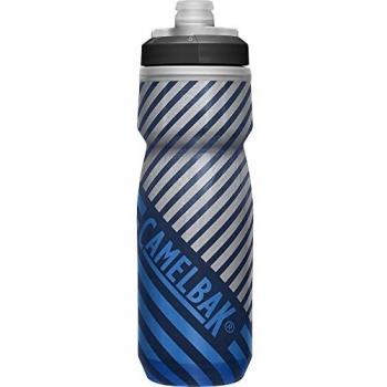 CamelBak Podium Chill Bidón de Ciclismo Aislado 620 ml Azul/Negro con Doble Pared para Mantener el Agua Fría