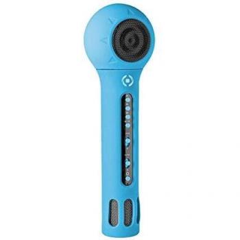 Celly Festival Micrófono Inalámbrico Bluetooth para Niños Azul