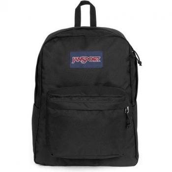 Mochila Jansport SuperBreak One, mochila grande de 25 L, dimensiones 42 x 33 x 21 cm, color negro, juvenil y funcional