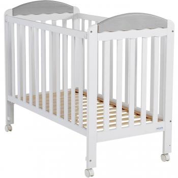 Micuna Judith - Cuna de 120 x 60 cm , color blanco / gris
