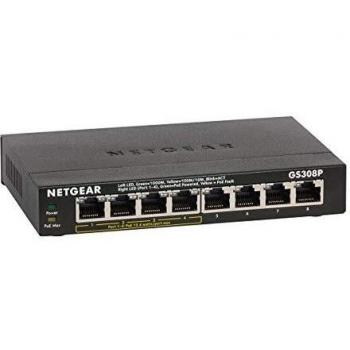 NETGEAR 8-Port Gigabit Ethernet Unmanaged PoE Switch