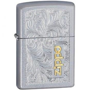 Zippo 352-tt Mechero de Gasolina, latón, Cromado, 5,7 x 3,70 x 1,20 cm