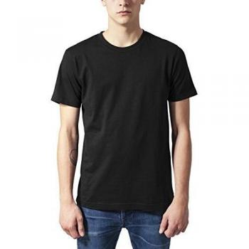Urban Classics Basic Black T-Shirt for Men - Sizes S to XXL