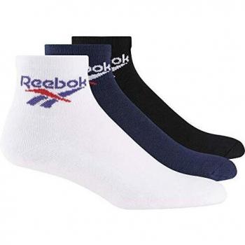 Reebok Cl Lost & Found Calcetines, Unisex Adulto, Blanco, 47/50-L