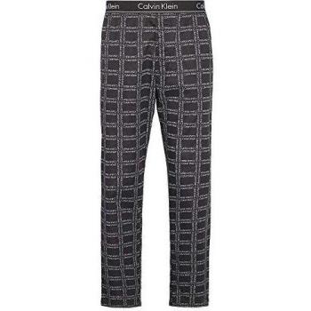 Calvin Klein Sleep Pant Pantalones de Pijama, Negro