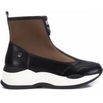 Xti Botines Mujer 140501 Marrón Tacón 5cm Cierre de Cremallera Estilo Moderno Taupe