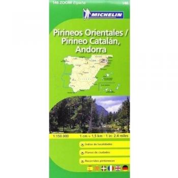 Mapa Zoom Pirineos Orientales / Pirineo Catalán, Andorra: No. 146