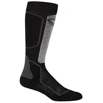 Icebreaker Ski+ Light OTC Calcetines, Mujer, Negro