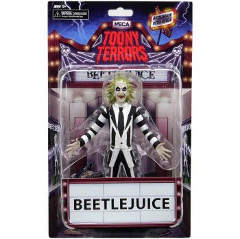 Figura de acción Beetlejuice 15 cm con detalles articulados y diseño inspirado en la película clásica