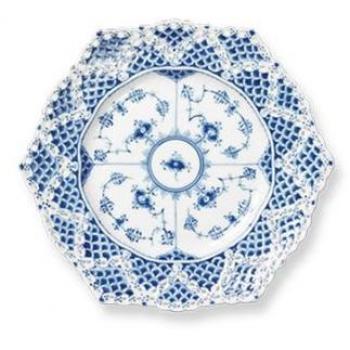 Musse lmalet Plein encaje plato Plate DURCHBR. R 21 cm