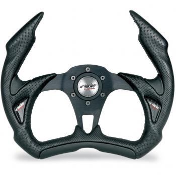 Simoni Racing X5R/P Volante Deportivo X5 Stealth Universal, Negro