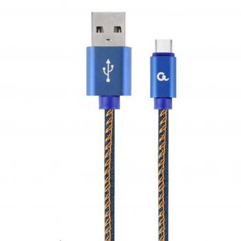 Cable de alta velocidad USB 2.0 de USB A a USB C en color azul