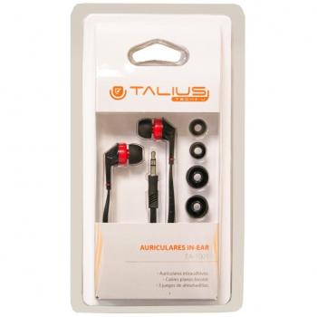 Talius EA-1001 - intrauricular, Color Rojo/Negro