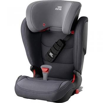BRITAX RÖMER Silla Coche KIDFIX Z-LINE Protección Superior Frente a Impactos Frontales Niño de 15 a 36 kg Grupo 2/3 de 3,5 a 12 Años, Storm Grey, 1 Unidad