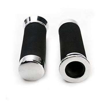 Alamor 7/8 Pulgadas De Moto Negro Mano Apretones Manillares