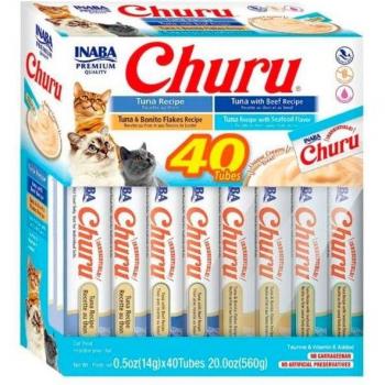 Churu Variedades de Atún 40 tubos de 14 gr
