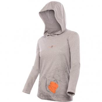 Trangoworld Lidra Sudadera, Mujer, Gris, XL