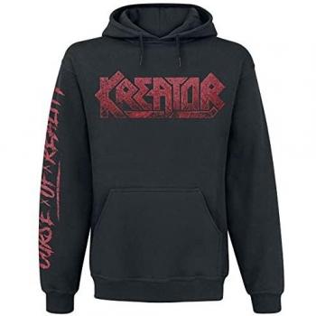 Kreator Men's Black Hooded Sweatshirt - Curse of Reality - Sizes M to XXL