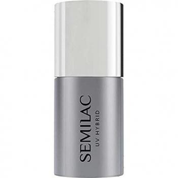 Top Coat No Wipe - Semilac - Mat Stone Effect