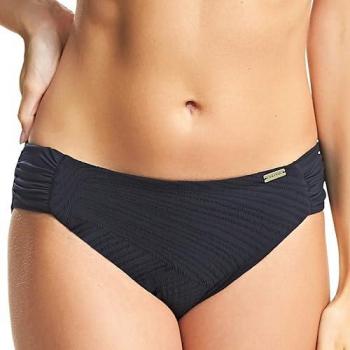 Fantasie Ottawa Black Mid Rise Bikini Brief - Polyamide - Size Large