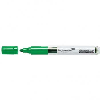 Caja de 10 Rotuladores Legamaster Boardmarker Plus TZ10 Verdes