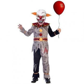amscan 9905062 Disfraz de payaso del diablo - Edad 8-10 años - 1 pieza