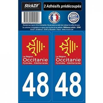 Autocollantes STICKZIF SR48 para placa de departamento, set de 2