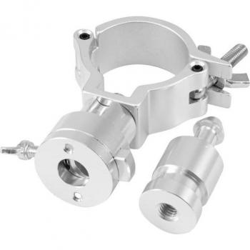 Abrazadera Eurolite TPZ-1 con pasador para TV, color plateado