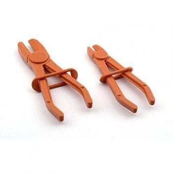 BUZZETTI - 19522 : Pinzas De Nylon Para Mangueras De Gasolina O Tubos Flexibles