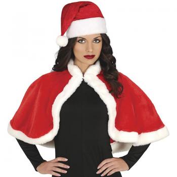 Guirma Capelina de Mamá Noel rojo