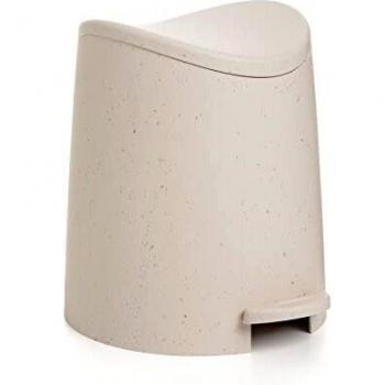 Tatay Papelera Baño con Pedal Estándar ECOHOME, 3L de Capacidad, de Polipropileno, Libre de BPA, Plástico