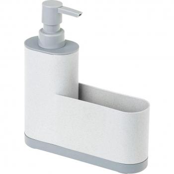Vigar - Set Fregadero con Dosificador de Jabón Zeroline Gris
