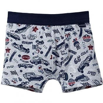 Schiesser Hip Shorts - Bóxer para niños, color grau