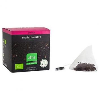 Alma Home Infusión de Té Inglés Desayuno 15 Pirámides Eco Vegan (Té Negro)