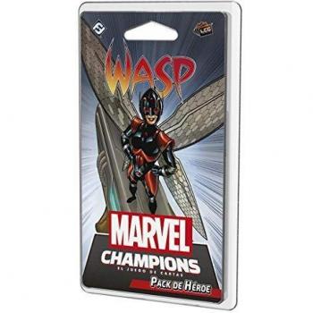 Marvel Champions - Pack de Héroe La Avispa: Juego de Cartas en Español, 60 Cartas PEGI 14