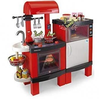 Chicos- Techno Chef Kitchen, Cocinita Infantil con Sonido y Luces, Incluye 31 Accesorios, a Partir de 3 Años, Medidas - 104.4 x 36.8 x 100 cm