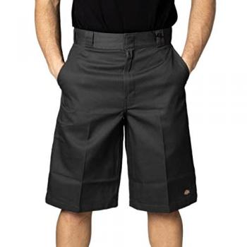 Pantalones Cortos Dickies de 13 Pulgadas con Múltiples Bolsillos para Hombre en Color Gris Antracita Talla 33
