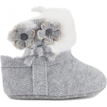 Mayoral 9567 Bota de pelo para recién nacido Gris