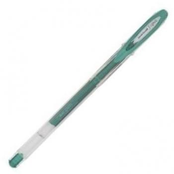 Bolígrafo Uni-Ball Signo Sparkling UM-120SP Verde 1mm - Paquete de 12