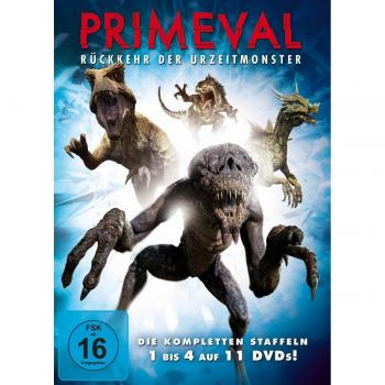 Primeval: Rückkehr der Urzeitmonster - Die kompletten Staffeln 1 bis 4