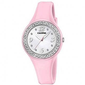 Calypso Watches Reloj Analógico para Mujer de Cuarzo con Correa en Plástico K5567/C