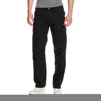 Urban Classic Black Camouflage Cargo Pants